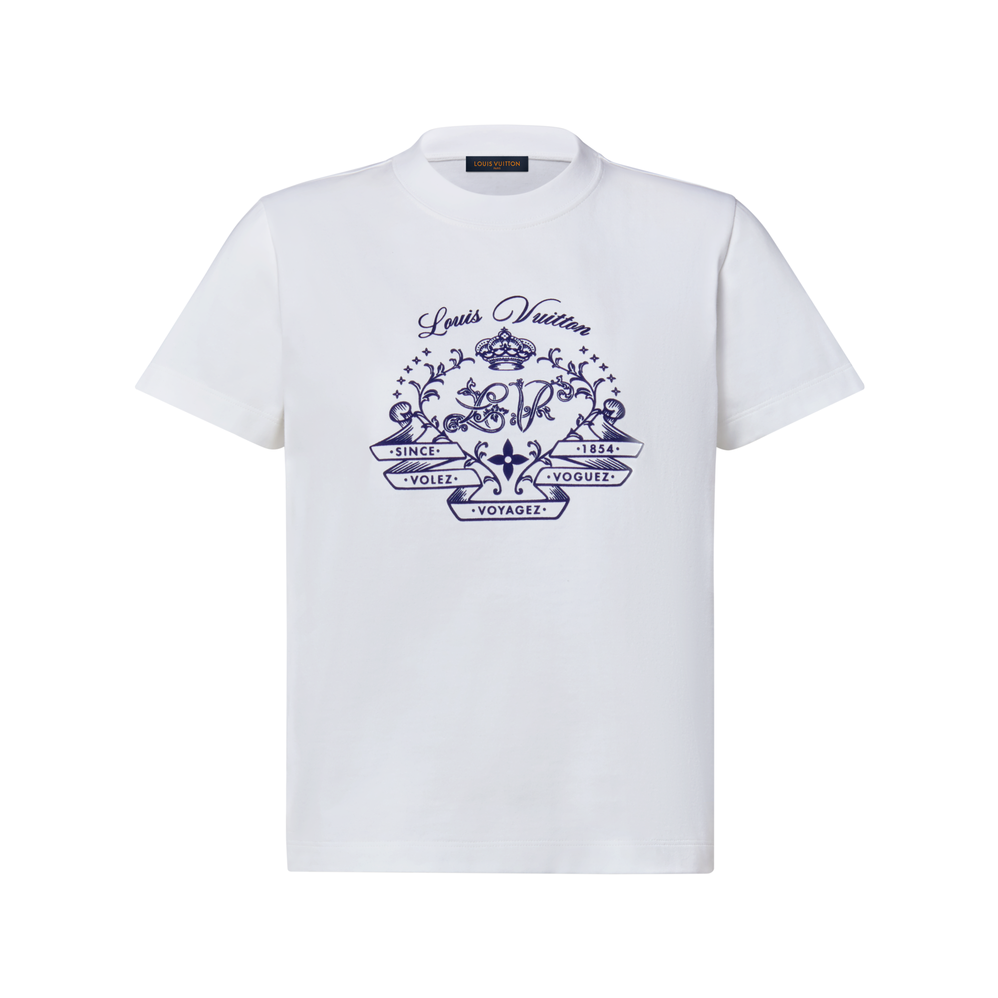 Flocked Signature T-shirt - Ready-to-Wear 1AKWHC | LOUIS VUITTON